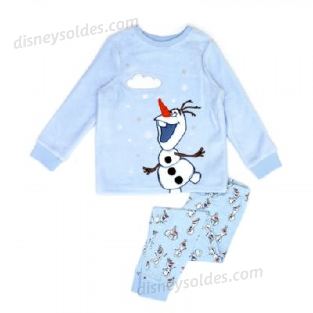 Disney Boutique Pyjama Olaf molletonné pour enfants, La Reine des
