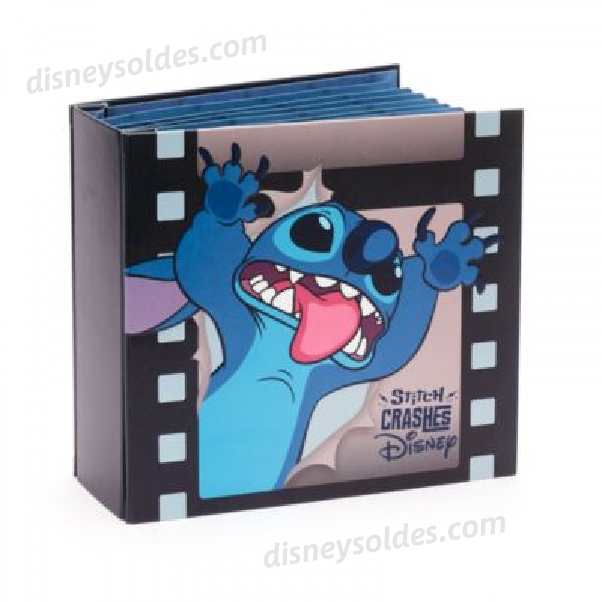 Disney Boutique Livre de collection de pin's Stitch Crashes Disney Nouveau  style