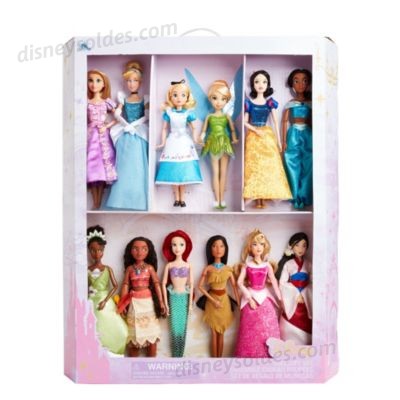 Disney Store Lot de 12 poupées Disney Princesses